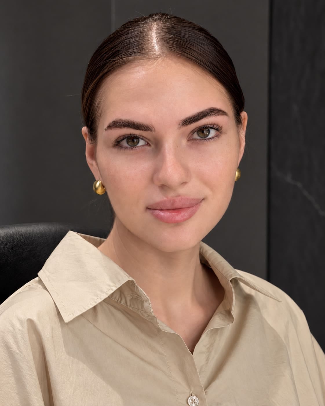 Естественный макияж после процедуры в салоне Argento